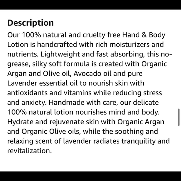 Scentuals GrapefruitTurmeric Hand Repair Cream&Calming Lavender Hand/Body Lotion - Picture 4 of 14